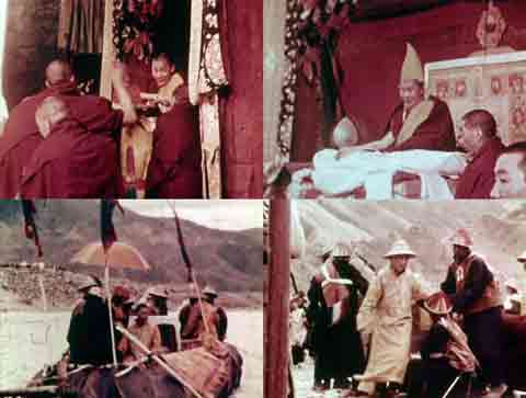 
Dalai Lama 1940s, Dalai Lama In Yak Skin Boat, Dalai Lama Fleeing From Chinese 1950 - Seven Years In Tibet 1957 DVD cover
